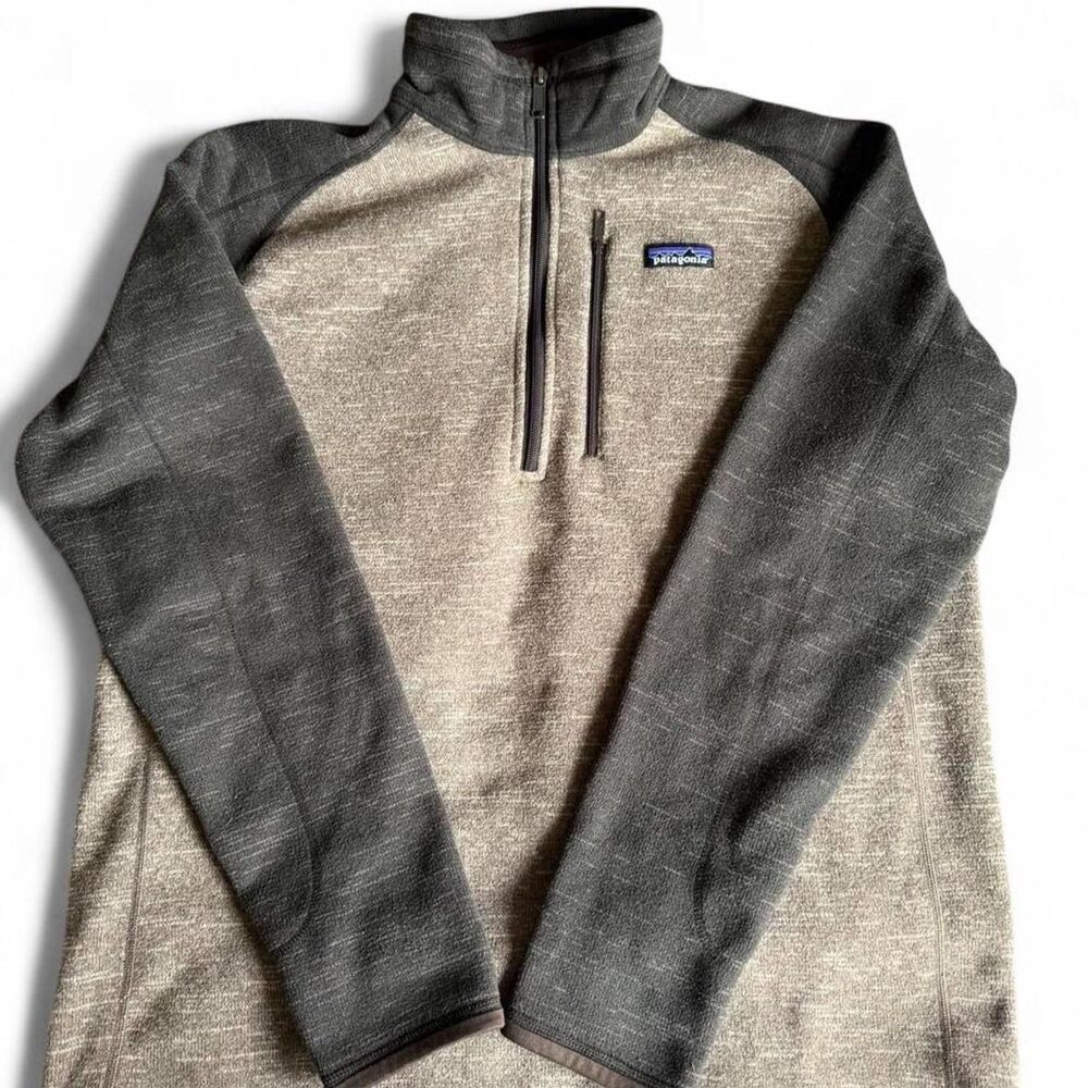 Patagonia Men’s Better Sweater 1/4 Zip Fleece Pullover Large